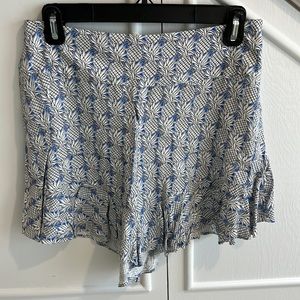 Maeve silk high waisted shorts size 2